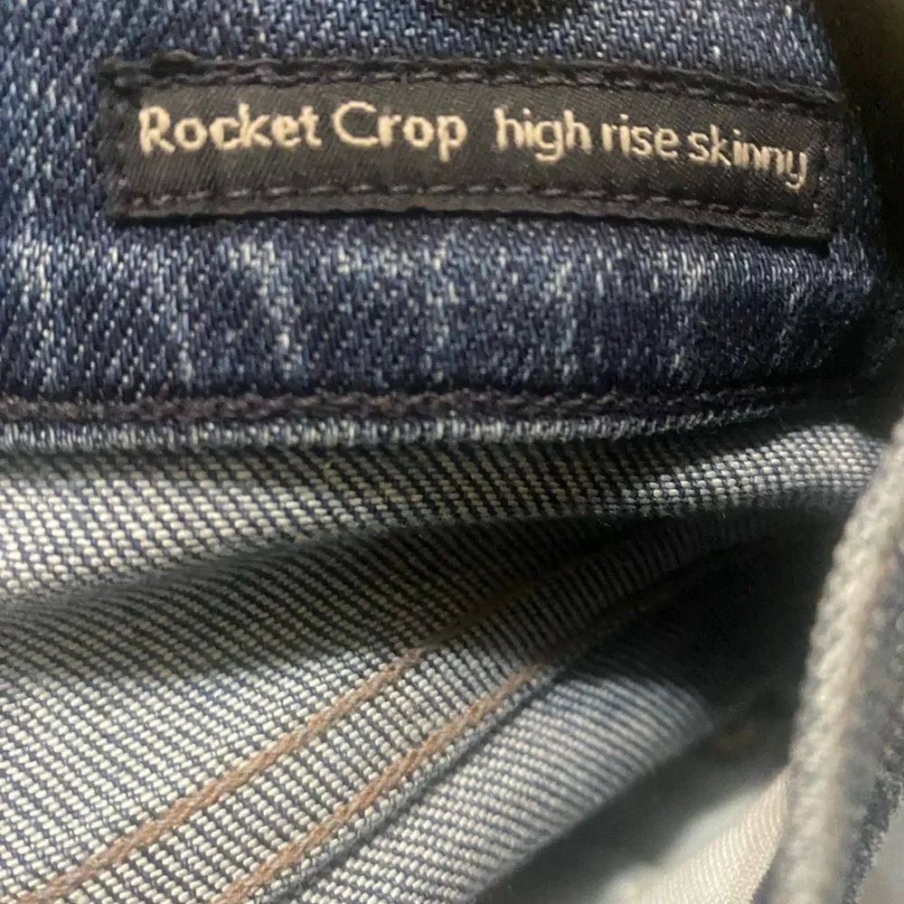 Citizens of Humanity Women’s Med Wash Rocket Crop High-Rise Skinny Jeans Sz. 27 - Picture 5 of 7